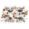Princess Plancha sobremesa 4 personas Dinner4All blanco y negro 1000 W