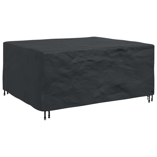 vidaXL Funda para muebles Liso Negro 200 x 160 x 70 cm 600D