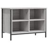 vidaXL Zapatero madera de ingenier&iacute;a gris Sonoma 69x35x50 cm
