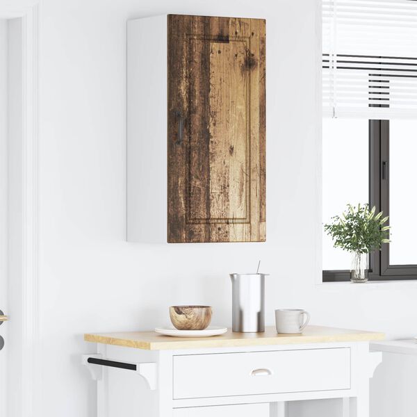 vidaXL Mueble de Cocina con estante Madera vieja 40 x 31 x 80 cm