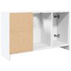 vidaXL Armario de lavabo madera de ingenier&iacute;a blanco 90x29x55 cm
