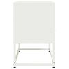 vidaXL Mueble para TV de acero blanco 68x39x60,5 cm