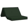 vidaXL Sof&aacute; Cama Plegable 100 x 67 x 45 cm Verde oscuro