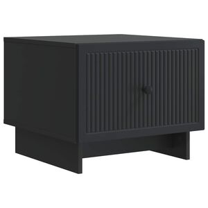 vidaXL Mesa de Caf&eacute; Negro 49 x 50 x 40 cm Madera de Ingenier&iacute;a