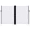 vidaXL Toldo lateral retr&aacute;ctil blanco 220x600 cm