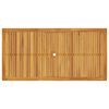 vidaXL Mesa de jard&iacute;n madera maciza de acacia 200x100x74 cm