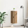 vidaXL Armario de pared Roble artesanal 34,5 x 34 x 90 cm