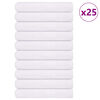 vidaXL Toallas FROGN 25 uds blanco 100x200 cm 360 g/m&sup2;