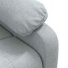 vidaXL Sill&oacute;n de masaje tela gris claro