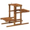 vidaXL Soporte de plantas Natural 82 x 36 x 60 cm