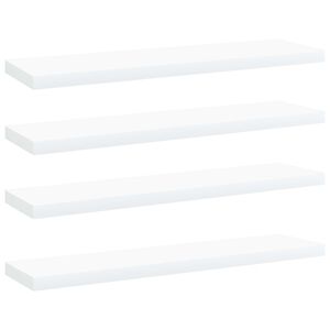 vidaXL Estantes para estanter&iacute;a 4 uds madera contrachapada 40x10x1,5cm