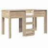vidaXL Cama Litera para Ni&ntilde;os Roble Sonoma 75 x 190 cm