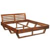 vidaXL Estructura de cama de madera maciza de acacia 160x200 cm