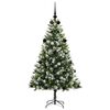 vidaXL &Aacute;rbol de Navidad Artificial Plegable con Nieve Esponjosa 150 cm