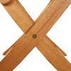 vidaXL Comedor de jard&iacute;n plegable 5 piezas madera maciza de acacia