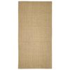 vidaXL Alfombra de sisal para rascador 100x200 cm