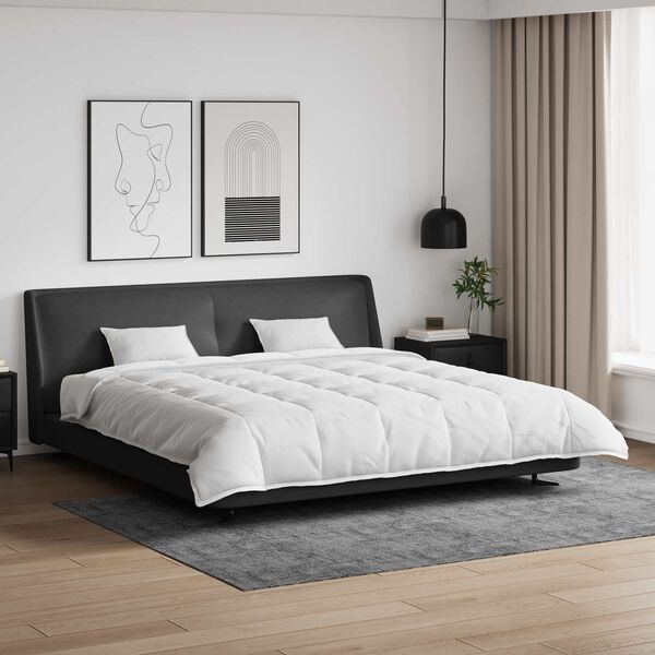 vidaXL Juego de Edredón con almohada 3 pcs Pluma de pato