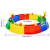Polesie Wader Juego arenero redondo 8 uds y canal 136 cm polipropileno