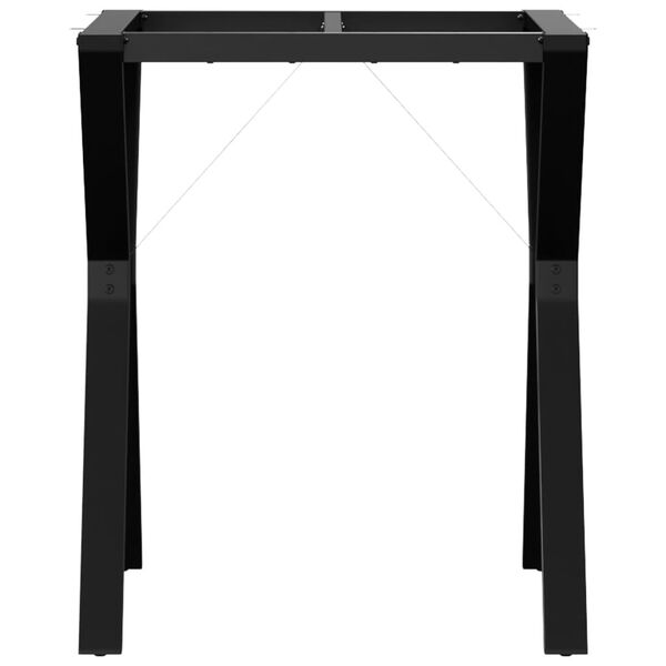 vidaXL Patas de mesa de comedor estructura Y acero 60x60x73 cm