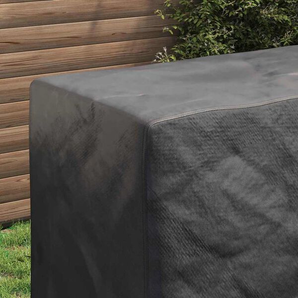 vidaXL Funda para muebles de exterior Negro 140 x 70 x 90 cm 600D