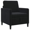 vidaXL Sof&aacute; con almacenamiento Negro 72 x 78 x 87 cm Poli&eacute;ster