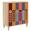 vidaXL Aparador ESSEN Sonoma 69 x 33 x 75 cm Madera de ingenier&iacute;a