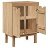 vidaXL Mueble de lavabo de ba&ntilde;o OTTA madera maciza de pino 59x40x80 cm