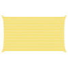 vidaXL Toldo Vela de Sombra Amarillo y 7 x 4 m 100% Poli&eacute;ster Oxford