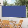 vidaXL Toldo lateral retráctil 120x300 cm azul