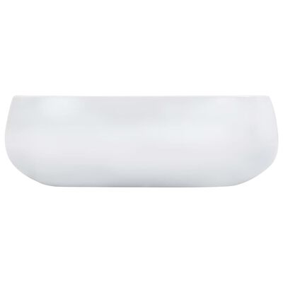 vidaXL Lavabo 44,5x39,5x14,5 cm cerámica blanco