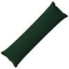 vidaXL Coj&iacute;n HOUTEN Verde oscuro 40 x 145 cm Lino Sint&eacute;tico