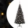vidaXL &Aacute;rbol de Navidad Negro 180 cm PVC
