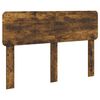 vidaXL Cabecero Roble ahumado Madera contrachapada
