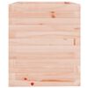 vidaXL Jardinera de madera maciza Douglas 40x40x46 cm