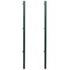 vidaXL Postes de valla 2 unidades 115 cm
