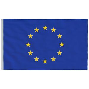 vidaXL Bandera de la Uni&oacute;n Europea 90x150 cm