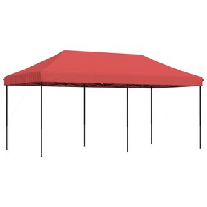 vidaXL Carpa de Fiesta Burdeos 292 x 580 x 315 cm Tela Oxford