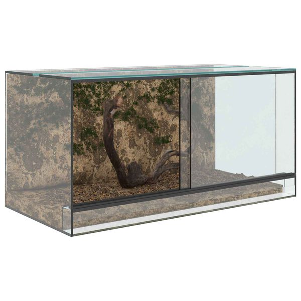 vidaXL Terrario Transparente 80 x 40 x 40 cm Cristal
