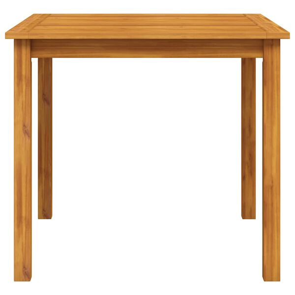 vidaXL Mesa de jard&iacute;n madera maciza de acacia 85x85x74 cm