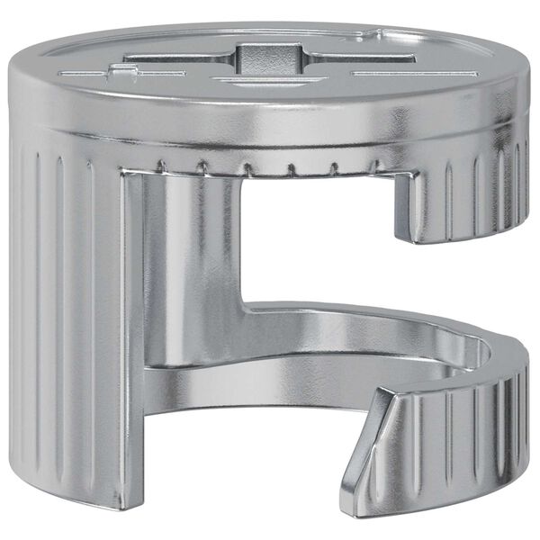 vidaXL Tuercas de bloqueo de perno 4000 pcs Plateado Metal