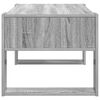 vidaXL Mesa de Caf&eacute; Gris Sonoma 92 x 53 x 45 cm Madera de ingenier&iacute;a