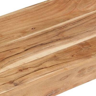 vidaXL Mueble para TV de madera maciza de acacia 120x33x33 cm
