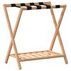 vidaXL Soporte para maletas bamb&uacute; 68x38x58 cm