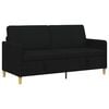 vidaXL Sof&aacute; con almacenamiento Negro 172 x 78 x 87 cm Poli&eacute;ster