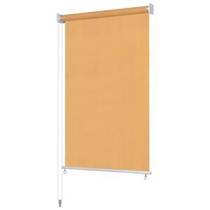 vidaXL Persiana enrollable de exterior 80x140 cm beige