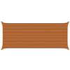 vidaXL Toldo Vela de Sombra Naranja y Marr&oacute;n 6 x 2,5 m