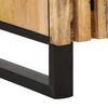 vidaXL Aparador alto de madera maciza mango rugosa 40x34x110 cm