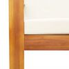 vidaXL Set de sof&aacute;s de jard&iacute;n con cojines 9 pzas madera maciza acacia