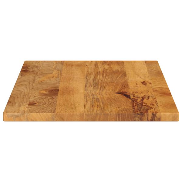 vidaXL Tablero de mesa rectangular madera maciza mango 110x70x3,8 cm