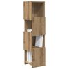 vidaXL Armario de esquina 25,5x25x102cm Madera contrachapada